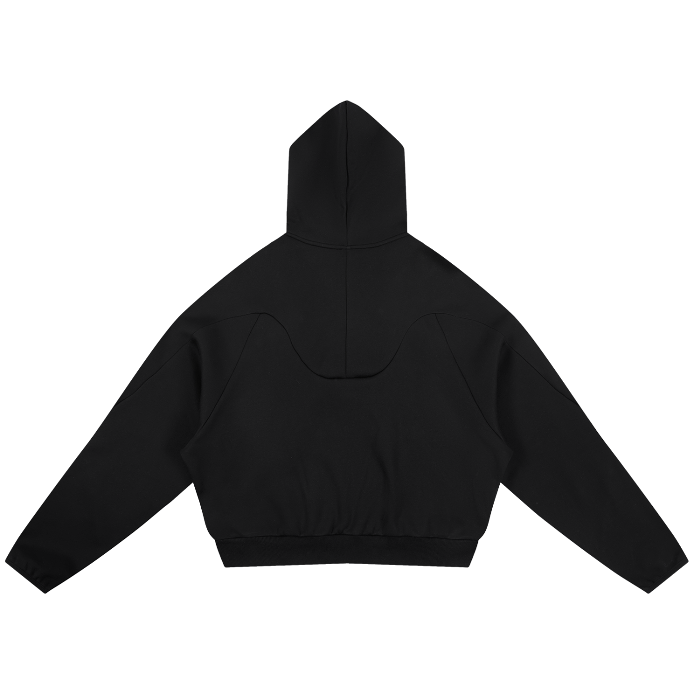 Black Framework Hoodie