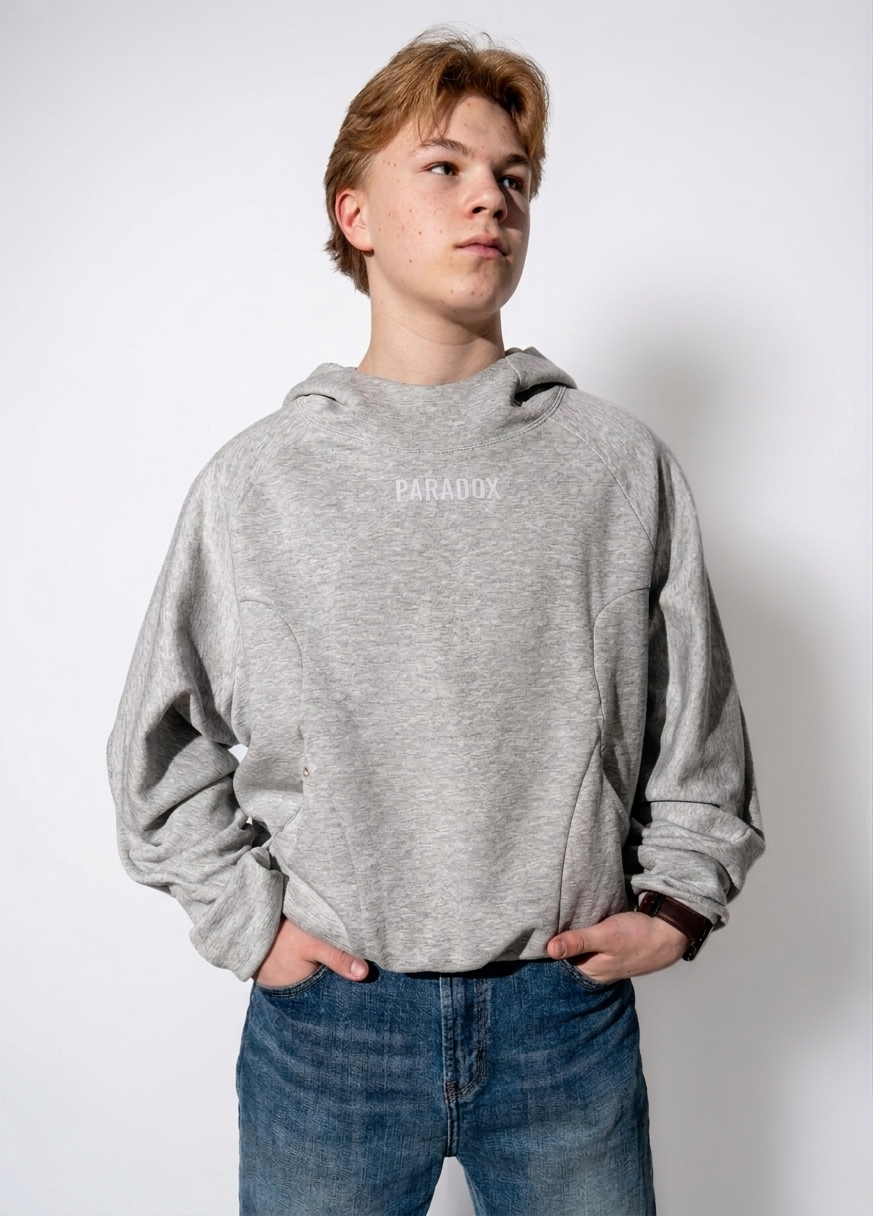 Grey Framework Hoodie